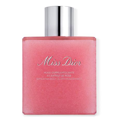 miss dior exfoliating oil